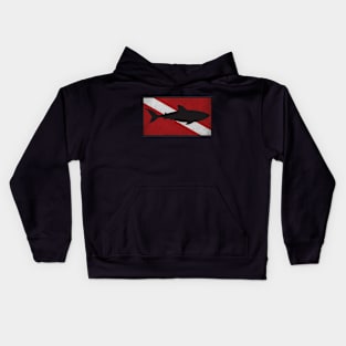 Dive Shark Kids Hoodie